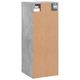 Wall Mounted Cabinet Concrete Grey 34.5x34x90 cm 828928