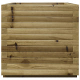 Garden Planter 50x50x49.5 cm Impregnated Wood Pine 3282518