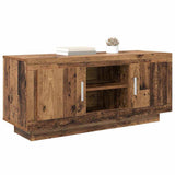 TV Cabinet Old Wood 102 x 35 x 45 cm Engineered Wood 880531