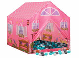 Children Play Tent with 250 Balls Pink 69x94x104 cm 3107749