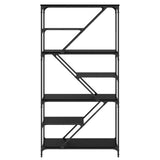 Bookshelf Black Oak 91 x 36 x 176 cm Engineered Wood 882780