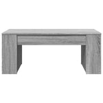 ZNTS Coffee Table Grey Sonoma 102x55x42 cm Engineered Wood 831859