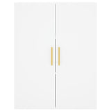 Highboard White 69.5x34x180 cm Engineered Wood 3198137
