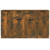 Sideboards 3 pcs Smoked Oak Engineered Wood 3115833