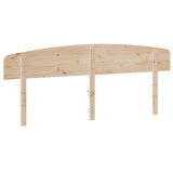 Headboard 200 cm Solid Wood Pine 842486