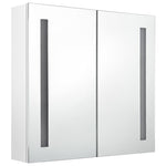 ZNTS LED Bathroom Mirror Cabinet Shining White 62x14x60 cm 326524