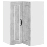 Wall Corner Cabinet PORTO Concrete Grey 57 x 57 x 80 cm 885428