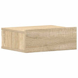 800313 Floating Nightstands 2 pcs Sonoma Oak 40x30x15 cm Engineered Wood