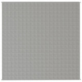 Weighted Blanket Grey 200x200 cm 9 kg Fabric 350724