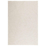 Rug ZIZUR Cream 120x170 cm Jute Look Indoor and Outdoor 4010377