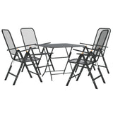 Garden Dining Set Anthracite Expanded metal mesh with e-coating 3084722