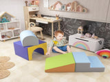 4-Piece Soft Play Set for Toddlers, Multicoloured T3398P348559