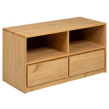 TV Cabinet SAUDA Oak 99x43x55 cm Solid Wood Pine 377597