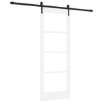 Sliding Door Manual ORKDAL White 78 x 202 cm Wood and metal 3332468