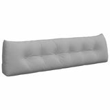 Back Pillow Cloud Grey 180 x 24 x 50 cm Fabric 42014570
