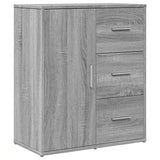 Sideboards 2 pcs Grey Sonoma 60x31x70 cm Engineered Wood 3276558
