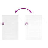 Venetian Blinds Height Adjustable White 175 x 120 cm Aluminium 42006001