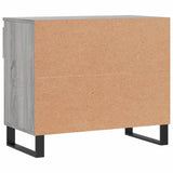 Shoe Cabinet Grey Sonoma 70x36x60 cm Engineered Wood 831450
