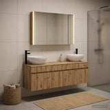 Bathroom Cabinet Set 4 pcs Artisan Oak Engineered Wood 3406630
