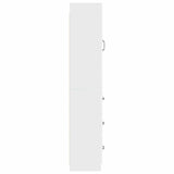 Cabinet Set 2 pcs High Gloss White 33 x 34.5 x 87 cm 3416974