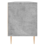 TV Cabinet Concrete Grey 150x30x44.5 cm Engineered Wood 831272