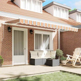 Retractable Awning Multicolour 400 x 200 cm Fabric 3329843