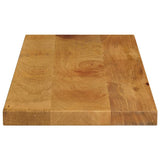 Table Top 80x40x3.8 cm Rectangular Solid Wood Mango 371643