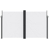 ZNTS Retractable Side Awning White 200x1000 cm 4004766