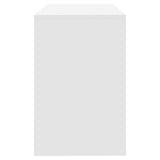 Desk White 101x50x76.5 cm Engineered Wood 809557
