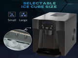 Ice Maker Machine and Water Dispenser, Counter Top Ice Maker for Home with 3L Tank, Adjustable T3398P330464