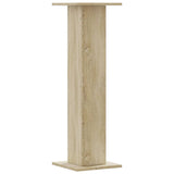 Plant Stands 2 pcs Sonoma Oak 30x30x95 cm Engineered Wood 3307875
