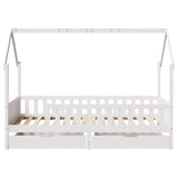 Kids Bed Frame with Drawers without Mattress 80x200 cm Solid Wood 3302036