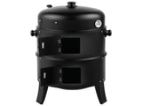 80*41*48cm Iron Spray Smoker Carbon Grill Black 49787924