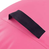 Inflatable Gymnastic Roll with Pump 100x60 cm PVC Pink 92712
