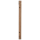 Bed Headboard Natural Solid Teak Wood 42024568