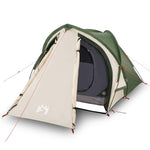 ZNTS Camping Tent Dome 2-Person Green Waterproof 94339