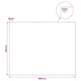 Tarpaulin with Eyelets Green 8 x 10 m 140 gsm PE 42039256