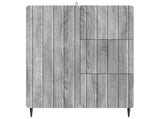 Sideboard Grey Sonoma 66 x 34.5 x 91.5 cm Engineered Wood 894401