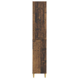 Cabinet Set 2 pcs Old Wood 33 x 34.5 x 90 cm Engineered Wood 3416554