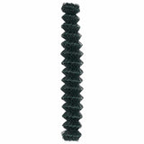 Chain Link Fence Green 10 x 1.5 m Steel 42004776