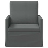 Armchair Dark Grey 70 x 81 x 82 cm Fabric 42041008