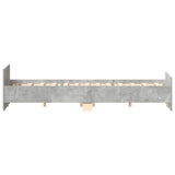 Bed Frame without Mattress Concrete Grey 140x200 cm 3203750