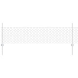 Welded Wire Fence 50 x 0.5 m Hot-Dip Galvanised Steel 3337025