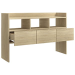 ZNTS Sideboard Sonoma Oak 105x30x70 cm Engineered Wood 808380