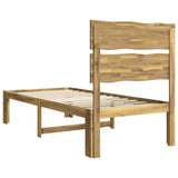 Single Bed Frame with Headboard ROSTOCK White 75 x 190 cm 903481