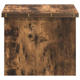 Coffee Table Smoked Oak 55 x 54.5 x 45 cm Engineered wood 887413