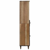 Bathroom Cabinet Brown 38 x 33.5 x 160 cm Solid Mango Wood 4018354