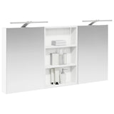 Bathroom Cabinet Set 3 pcs 120 x 10.5 x 60.5 cm Engineered wood 3403736