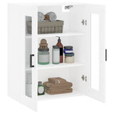Wall Mounted Cabinet White 69.5x34x90 cm 828476