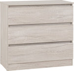 ZNTS Malvern 3 Drawer Chest 100-102-170